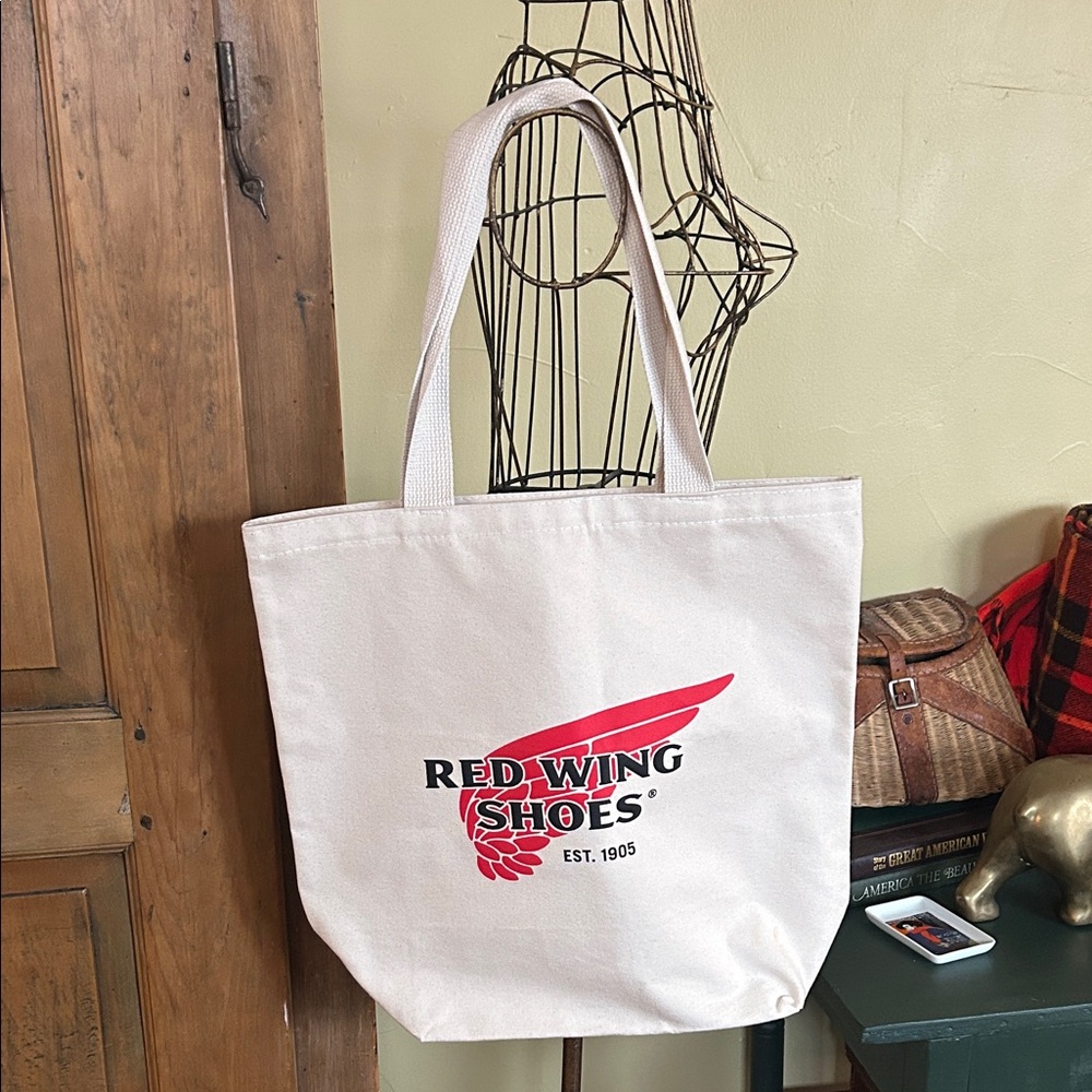 Red Wing Shoes Natural Canvas Tote